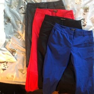 GREAT DEAL! 4 pair Express pants